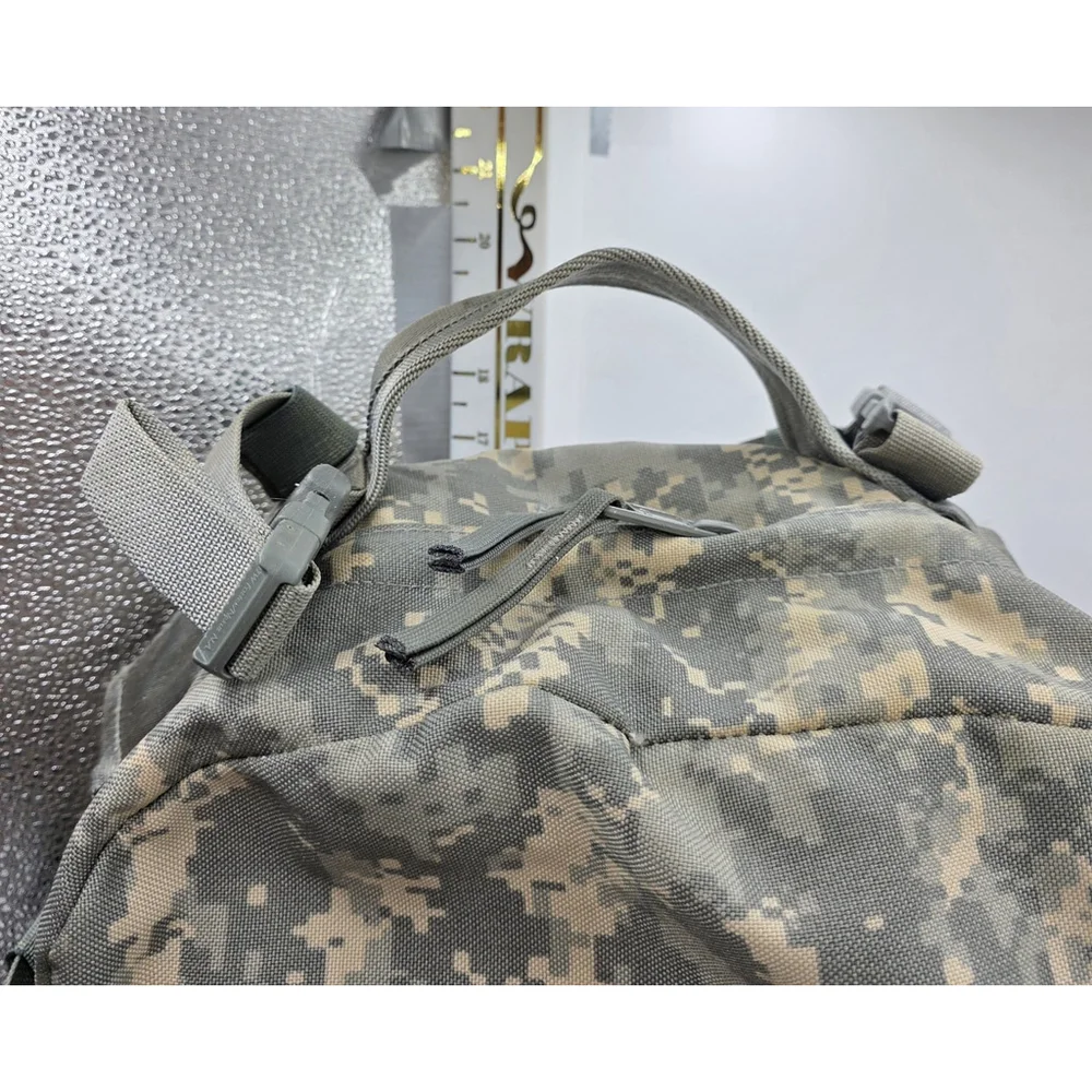 Military-Style Digital Camo Backpack – Gray